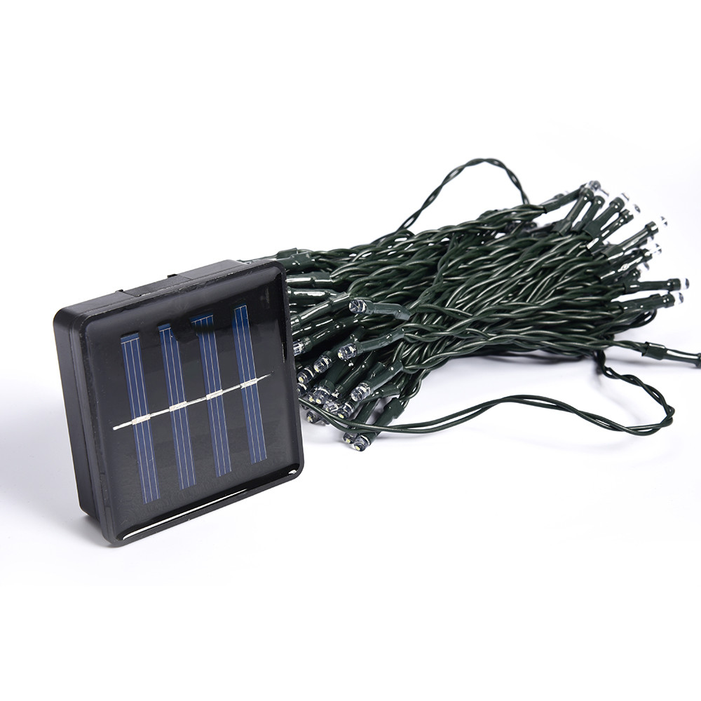 Solar Waterproof Christmas Lights 33ft 10m 50 LED Solar Fairy String Lights For Outdoor Christmas Party Decoration Lamp