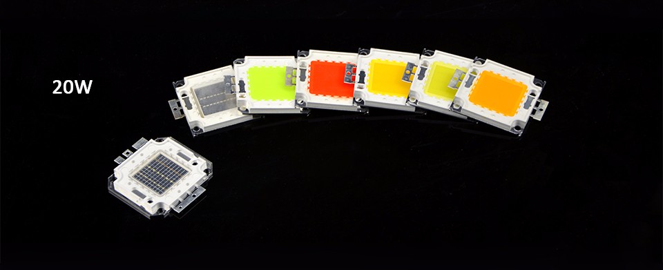 10PCS 7colors 10W 20W 30W 50W 100W High Power Integrated LED COB lamp Chips SMD Bulb RGB For Floodlight Spot light