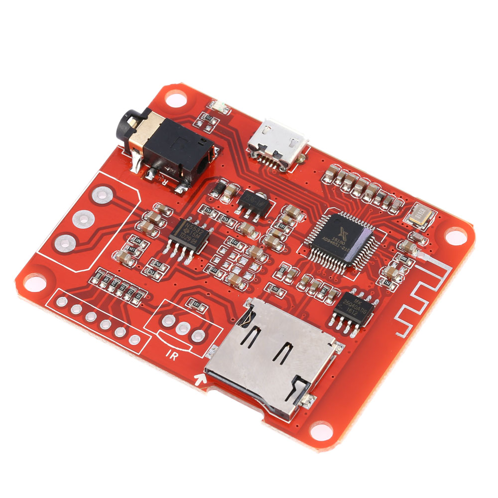 USB DC 5V Bluetooth 3.0 Audio Receiver Board Wireless Stereo Music Module with TF Card Slot
