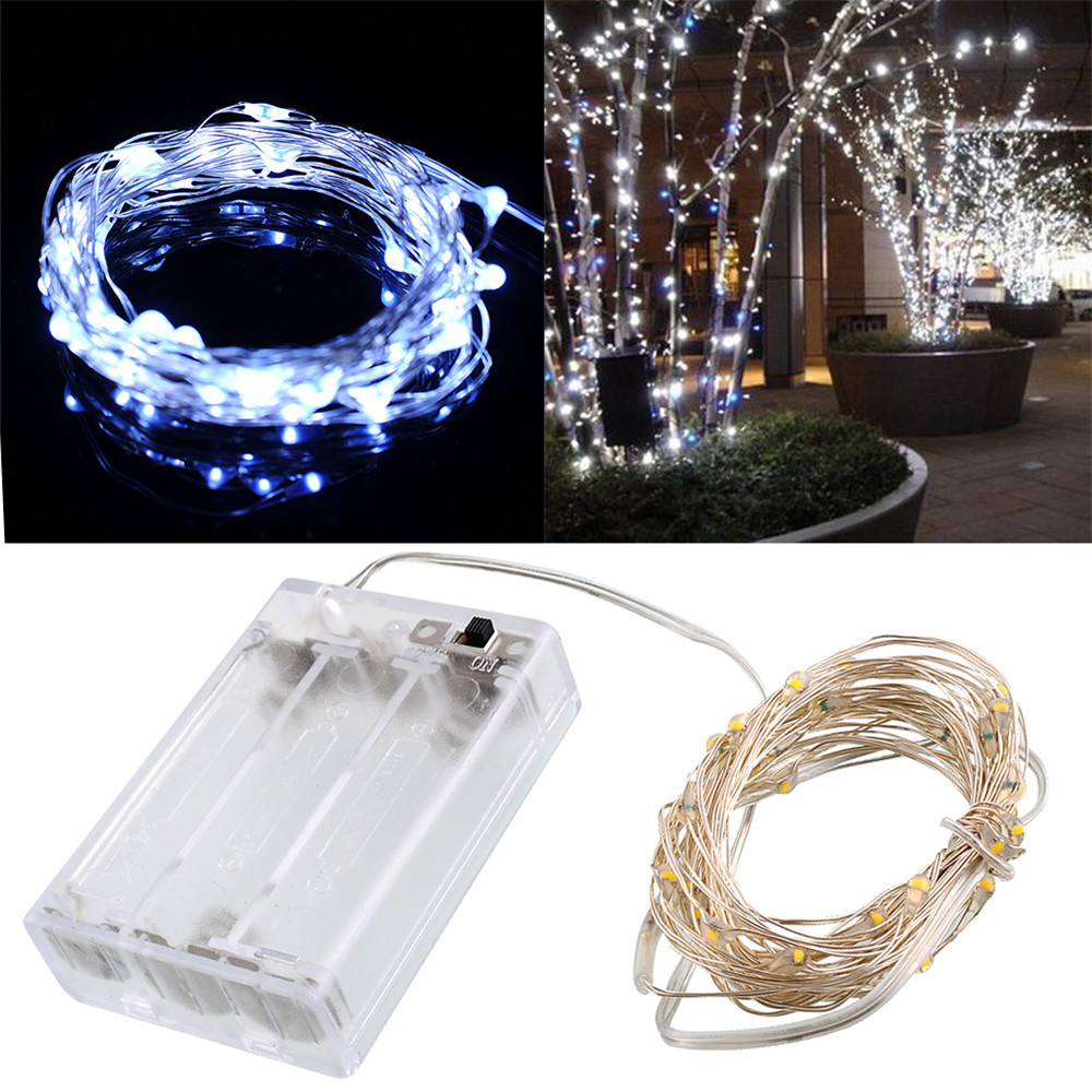 3m 10ft 30 Leds 5v String Silver Copper Wire Led Light 4 5v Waterproof Led String Light Holiday Light Christmas Lights Cukii Online