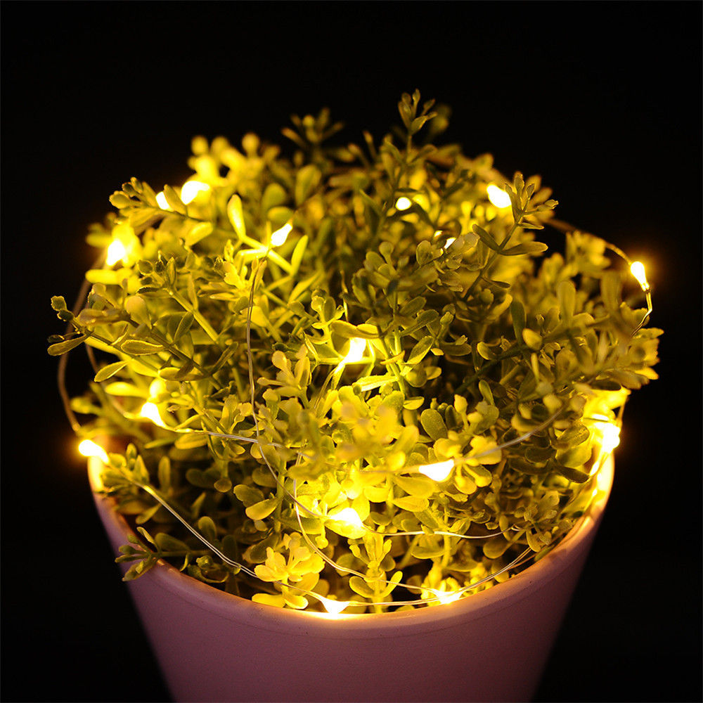 4M 13FT 40led 3 AA Battery Powered Decoration LED Copper Wire Fairy String Lights Lamps for Christmas Holiday Wedding Party