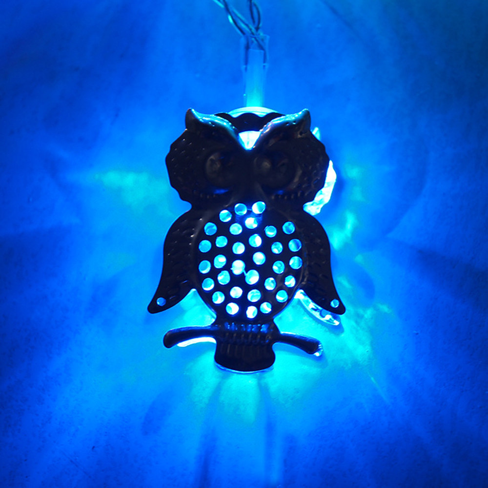 nighthawk owl 00 led 3 AA Battery Powered Decoration LED Fairy String Lights Lamps for Christmas Holiday Wedding Party