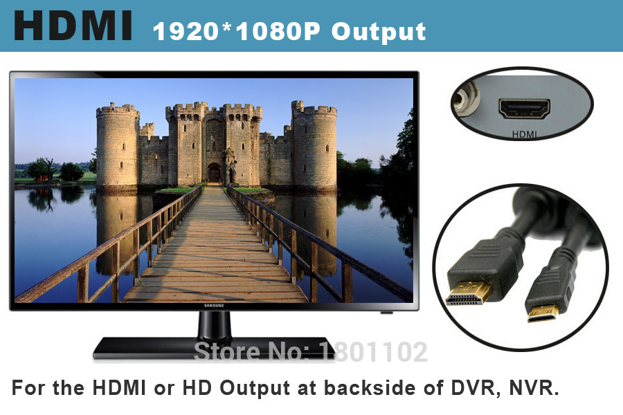 Mini 8CH Full D1 H.264 HDMI Security System CCTV DVR 8 Channel 720P 1080P NVR Hybrid DVR Recorder Mobile DVR RS485 PTZ Hot