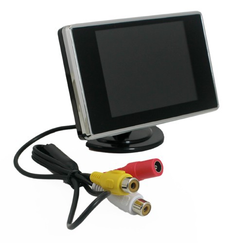 3.5 Inch TFT LCD Monitor For Security CCTV Camera and Car DVR with AV RCA Video, AC-3580