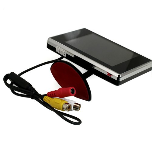 3.5 Inch TFT LCD Monitor For Security CCTV Camera and Car DVR with AV RCA Video, AC-3580