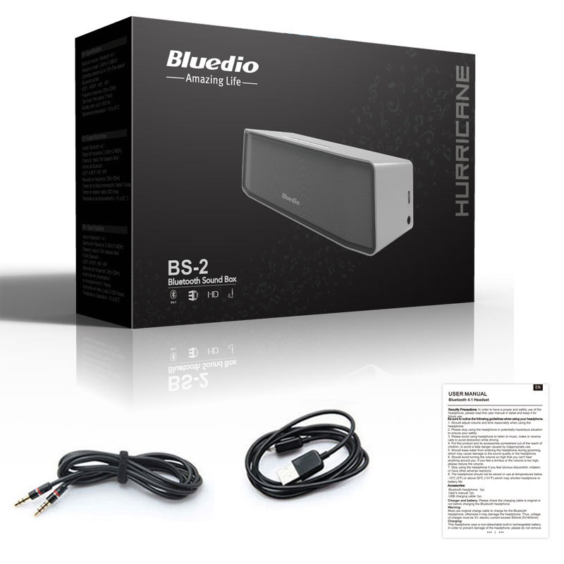 Bluedio BS-2 (Explorer) Mini Bluetooth speaker Portable Wireless