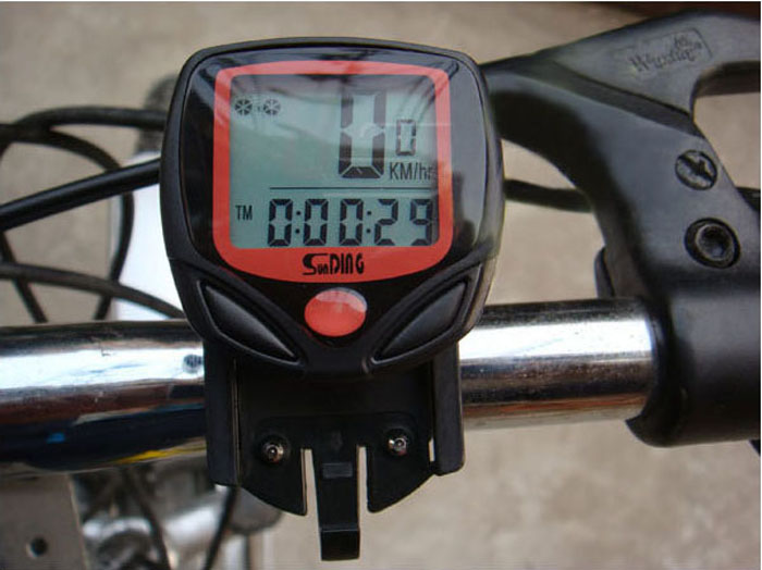 New SD 548B Bike Bicycle Cycling Computer LCD Odometer Speedometer Jecksion