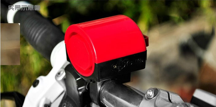 New Electronic Bicycle Bike Cycling Alarm Loud Bell Horn Warning Loud Siren Sound Jecksion