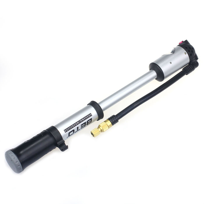 New Bike Bicycle Cycling Double Cylinder Portable 300PSI Air Pump Inflator Jecksion