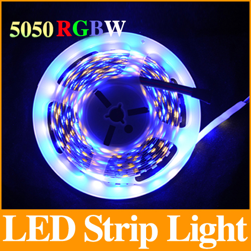 5m Rgbwrgbww Led Strip Light 5050 Non Waterproof Dc12v Smd 60ledsm