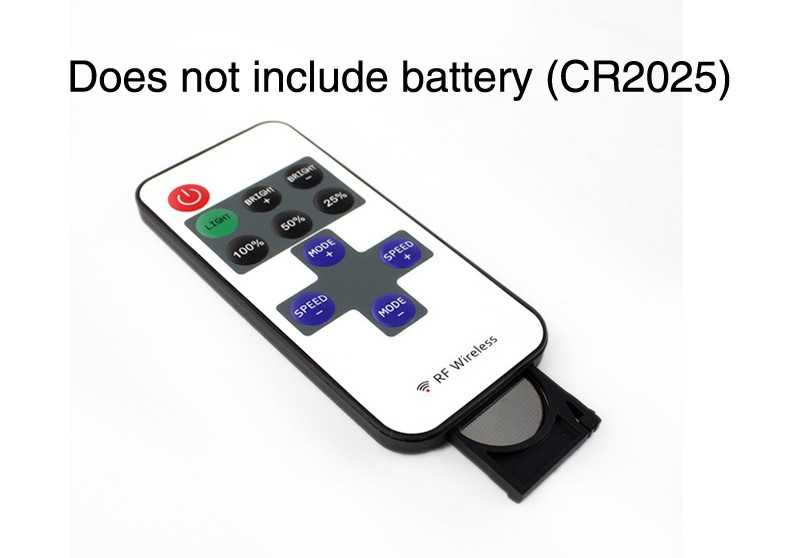 DC12 24V LED Single Color Controller 11 Keys RF Wireless Remote Controller For Single Color Strip Light CR19