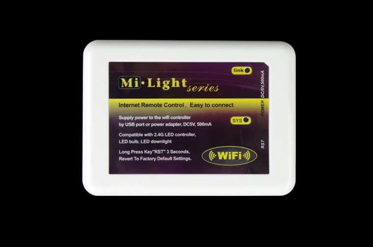2.4G MI.Light Wireless WIFI RGBW LED Controller for Led Bulb Led Downlight For iPhone ios For Android CR09