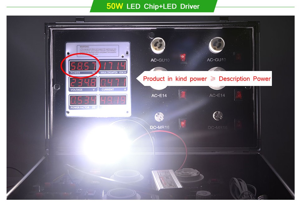 10W 20W 30W 50W 100W COB Integrated Chip LED light lamp bulb Power supply LED Driver For DIY Floodlight Spot light