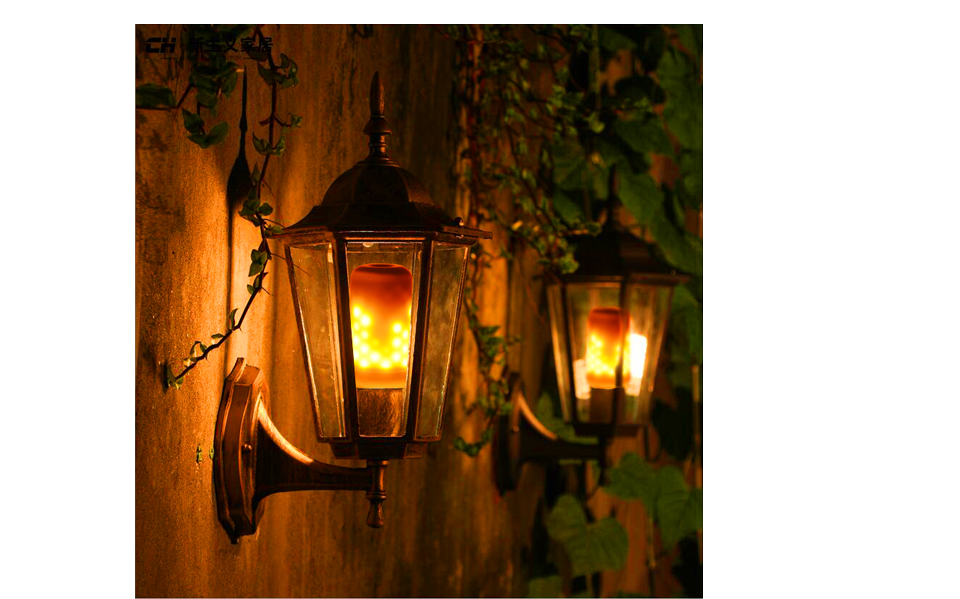 110V 220V E27 E26 LED Lamp Fire Flame Effect LED Bulb light Emulation Fire Flicker Burning Flameless lantern holiday Decor lamp