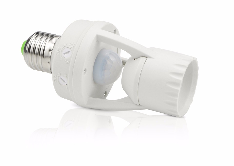 110V 240V PIR Induction Infrared Motion Sensor E27 LED lamp Base Holder light Control Switch Socket Adapter For 3W 60W Bulb