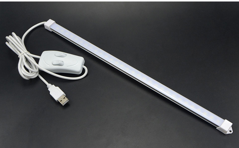 DC 5V USB cable LED book light Portable USB Port LED Rigid Bar Light Home Emergency Lighitng Reading Study night Lamp tube Bulb