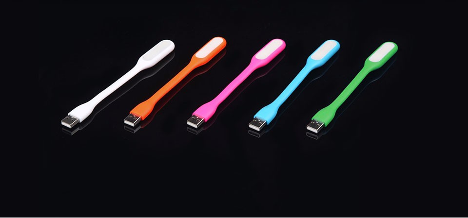2016 Fashion 5colors Gift Office Desk USB LED Night Light Mini Lamp for Notebook For Power bank comupter Portable Led Lamp