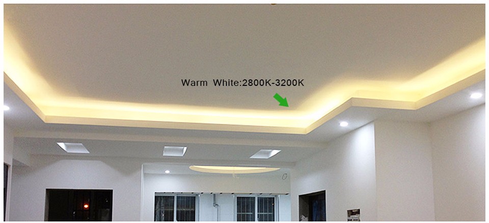 AC220V led tape flexible SMD 5050 60led M White Warm white led strip light EU power plug Waterproof bar lights