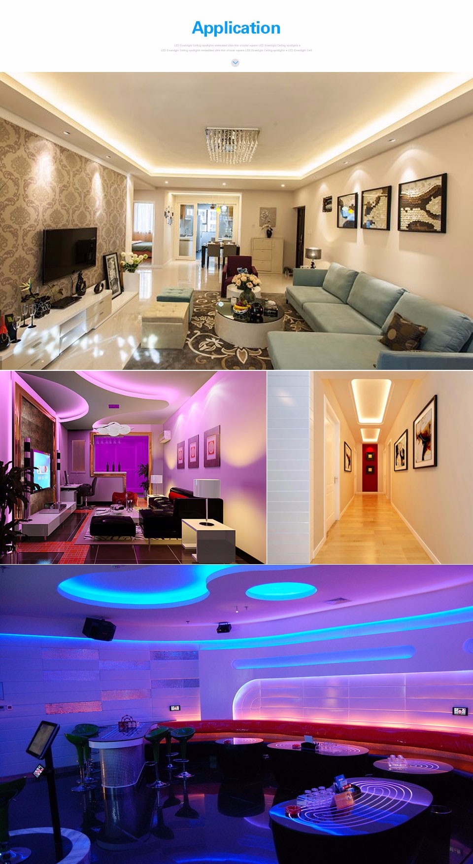 DC12V 5M 5630 led Strip light Brighter Than 3528 5050 SMD LED String light tape DC female for indoor home decoration Lighting
