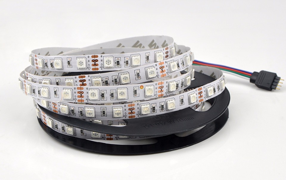 10M 2 x 5M SMD 5050 RGB LED Strip Decorative 300 LEDs light Tape Ribbon 44 Keys IR Remote Controller