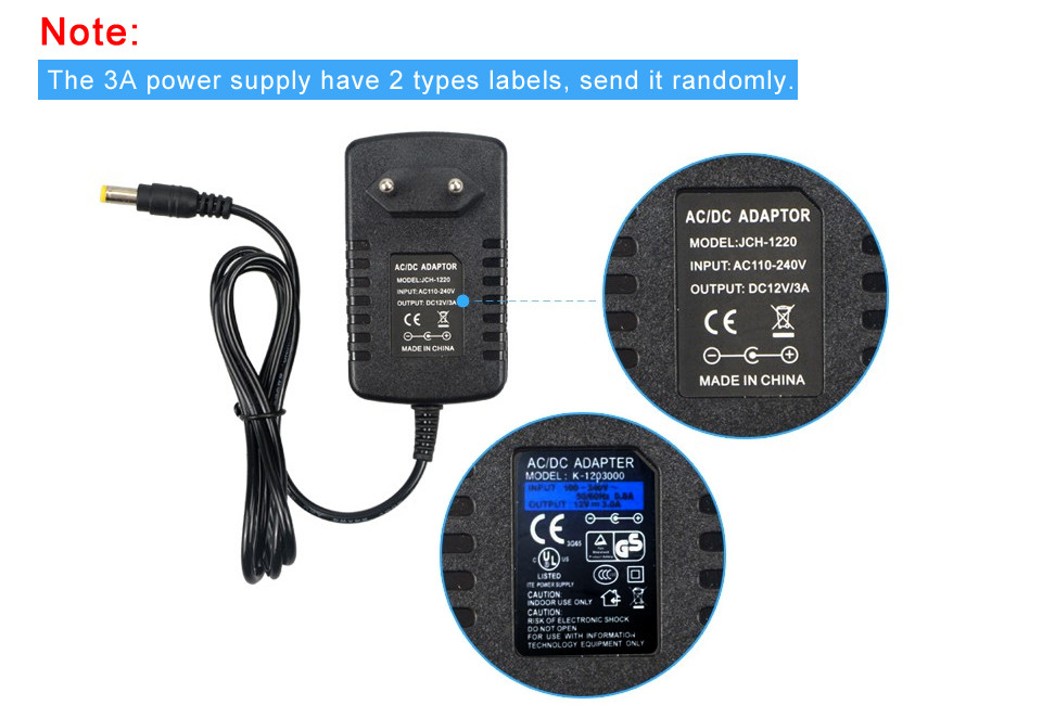 2835 3528 SMD 5M RGB led strip flexible strip light 24 44key IR remote controller DC12V 3A power adapter EU US plug