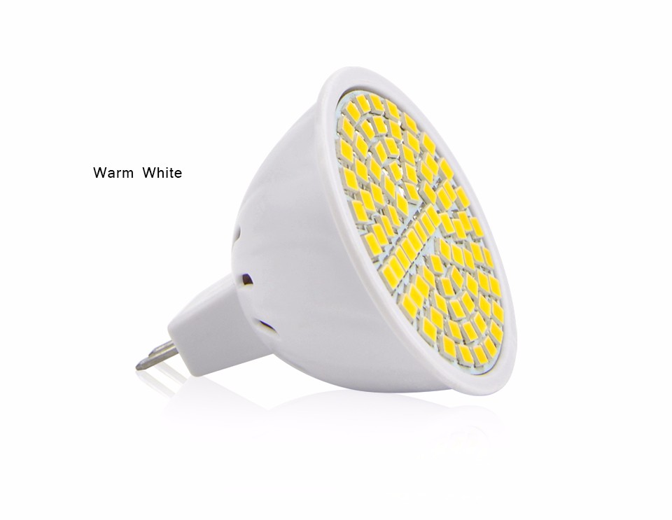 80LEDs 220V SMD 2835 MR16 6W LED lamp Spotlight Bulb Wall Downlight led corn light For Indoor lighting Replace CFL 5W 7W 10W 15W