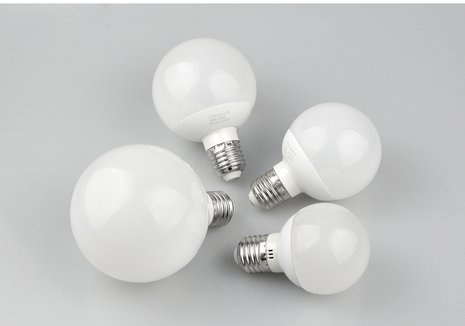 LED Lamp 85 265V 110V 220V LED Light Global Bulbs SMD 5730 E27 5W 7W 9W 12W LED Ball Lighting for Chandelier Lighting bombilla