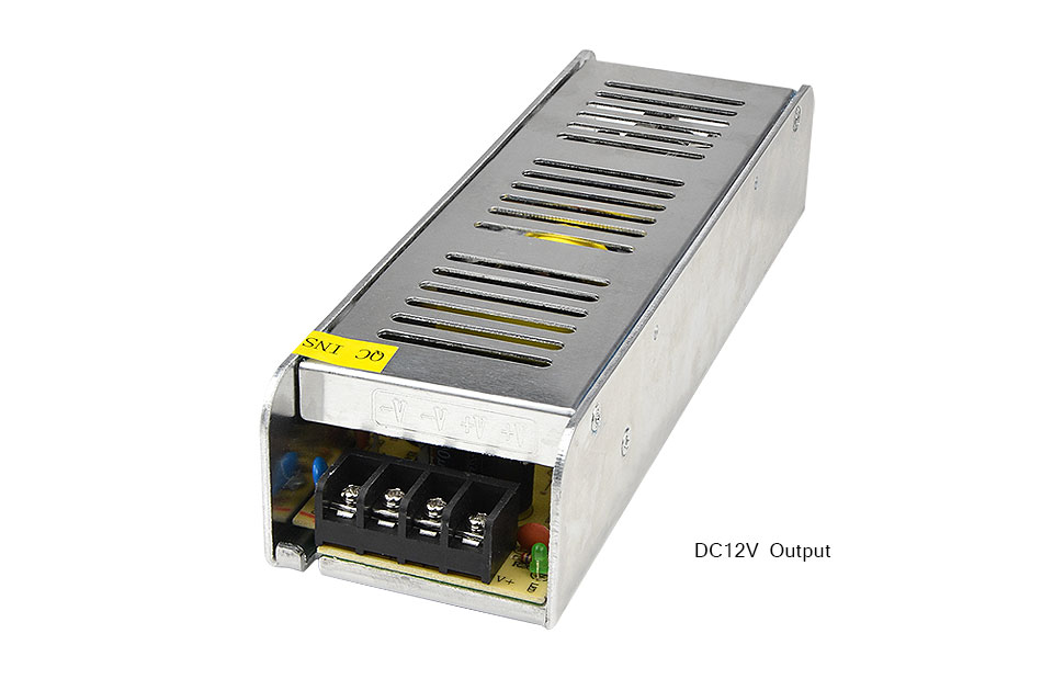 AC 220V to DC 12V 15A 180W LED Driver switch Power Supply Adapter lighting Transformer For LED Strip Light