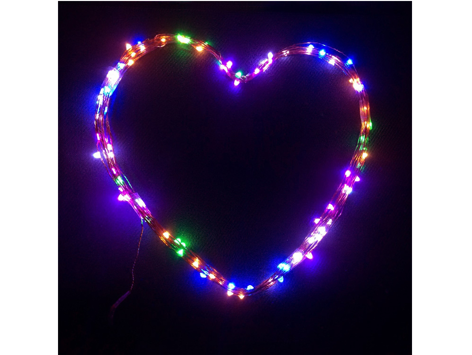 5M 10M LED holiday light Outdoor Fairy DC 5V USB charger LED string light Copper Wire LED Strip Wedding Christmas decor lamp