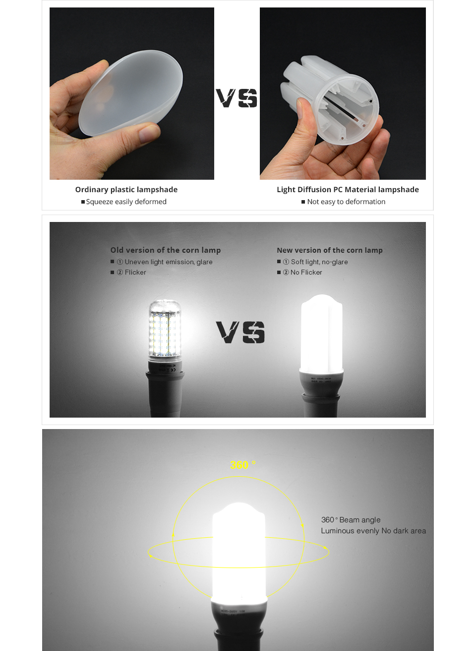 4Pcs 85 265V 5W LED light E27 E14 B22 2835 SMD LED energy saving lamp LED Bulb 220V 110V LED Eye Protection lamp Read Book Bulb