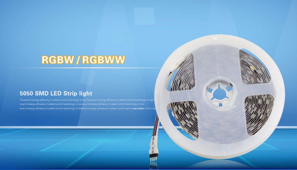 5M No waterproof 5050 SMD LED Strip light DC12V 60 LED M RGB White RGB Warm White Flexible lamp Tape Ribbon For Indoor Decor