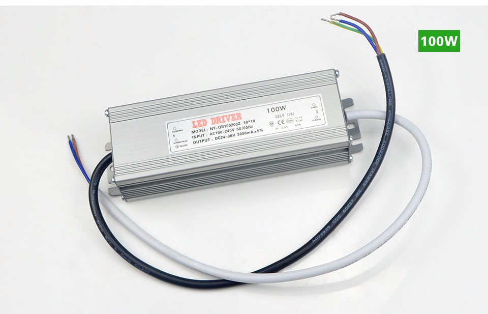 IP67 LED Driver For COB Led Chip Lamp Floodlight Bulb light 10W 20W 30W 50W 100W Power Supply Adapter lighting Transformer