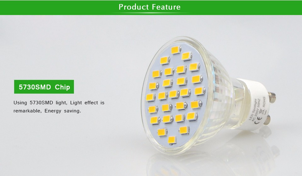 Super Bright GU10 LED spotlight Bulbs 220V 110V 7W E27 5730 SMD LED lamp Lampada Ampoule LED Light Spot light Candle Luz