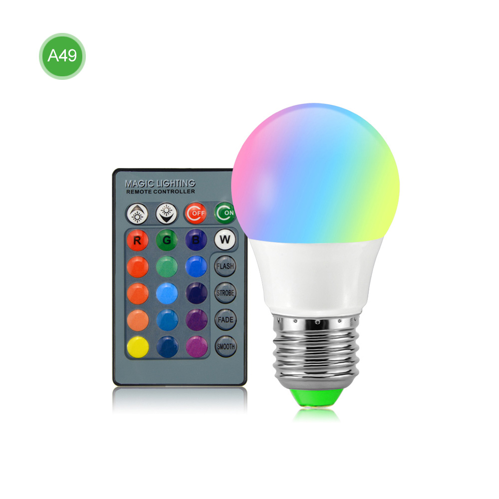 E27 LED 10W 85V-265V Waterproof RGB LED Spotlight Dimmable Light Lamp Bulb Bulbs