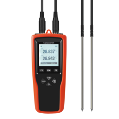 Yowexa YET-720L PT100 PT1000 Platinum Resistance Probes Dual Channels Thermometers