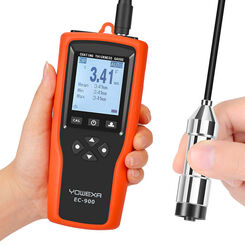 Yowexa EC-900 High Accuracy Coating Thickness Gauge Car Paint Tester with Separate Probe