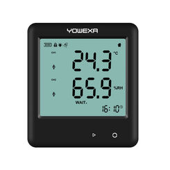 Yowexa YDP-20 Digital LCD Display Hygrometer Humidity Temperature PDF Data Logger