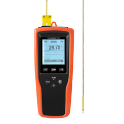 Yowexa YET-610L Single Channel K T J Thermocouple Probe Temperature Data Logger Thermometer