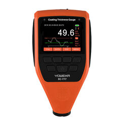 YOWEXA EC-777 Colorful LCD Screen Coating Thickness Gauge Digital Paint Meter for Car