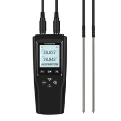 YET-720L Data Recording Function High Temperature High Accuracy RTD PT100 Platinum Digital Thermometer Data Logger Instrument