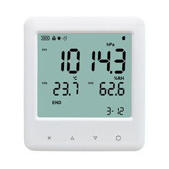 YEM-70L Room pressure monitor Thermo hygrometer with air pressure meter with logging data function