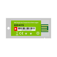 YSUP-15P Ultra-Low-Cost Single Use Cold Chain PDF USB Temperature Data Logger