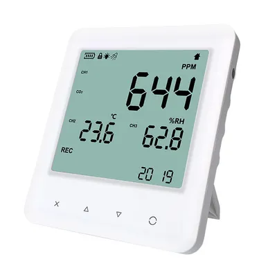 YEM-40DL Thermo hygrometer and carbon dioxide Data Logger With File Output Function