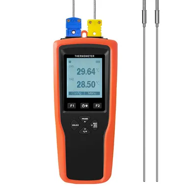 YET-620 Temperature Tester 2 channel Display Thermocouple Thermometer