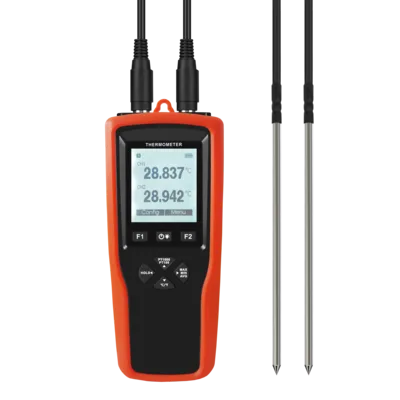Yowexa YET-720 PT100 PT1000 Platinum Resistance Probe Temperature Dual Channel Thermometer