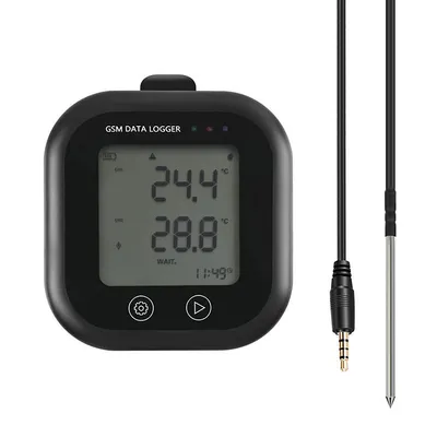 Wide Range SMS Alarm Temperature Data Logger with mobile APP for Industry Warehouse