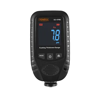 EC-470B Auto Rotate Screen Paint Thickness Tester Color Digital Screen Coating Thickness Gauge