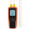 YET-620 With 2 channel Tester with LCD Display -200~1370C Thermocouple Thermometer