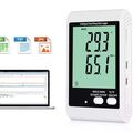 DWL-20 Sound and Light Alarm Big Screen Temperature Air Humidity Data Logger