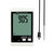 DWL-11E Large LCD Temperature Sensor External Probe Thermometer with Sound and Light Alarm Temperature Data Logger for Storage